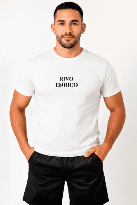 Camisa Slim Cotton Split Signature - Rivo Enrico